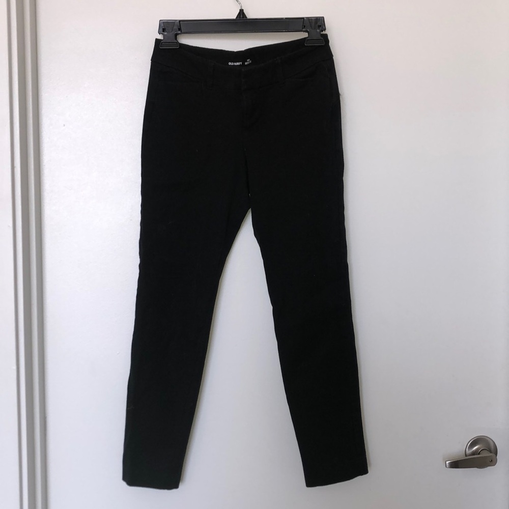 Black ankle pants